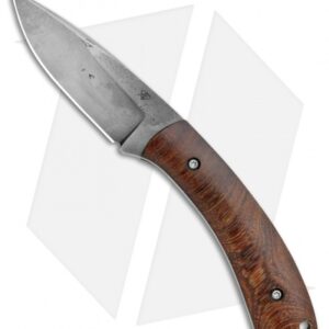 Aaron Frederick Work Horse Fixed Blade Knife Brazilian Walnut (3.375" 1095)