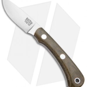 Bark River Pro Scalpel II Fixed Blade Knife Green Micarta (2.38" Satin)