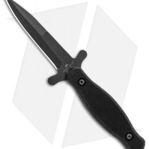 Bear Ops Boot Knife Fixed Blade Black G-10 (3.25" Black) CC-800-B