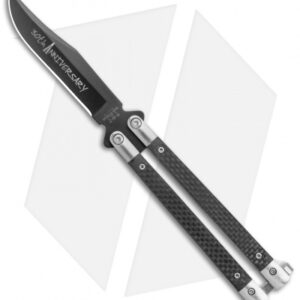 Bear & Son 30th Anniversary CF-17 Carbon Fiber Butterfly (5" Black)