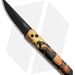 Boker Burnley Kwaiken Automatic Knife Frank Frazetta Series DD (3.5" Black)