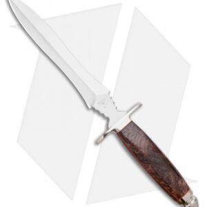 Buck Dagger Fixed Blade Knife (7.75" Polish) 0981RWSLE