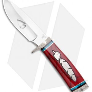 Buck Eagle Feather Vanguard Fixed Blade Knife (4.125" Polish) 0192YISLE1