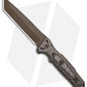 Buck GCK Fixed Blade Knife Tanto Tan (5.5" Tan) 0893BRS1