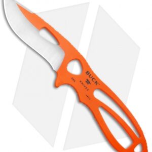 Buck PakLite Skinner Fixed Blade Knife Orange (3.5" Satin) 0141ORS1