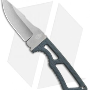 Gerber Ghostrike Fixed Blade Knife Gray Rubber (3.25" Stonewash BDZ-1)