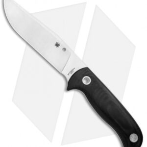 Spyderco Bradley Bowie Fixed Blade Knife G-10 (5.125" Satin) FB33GP