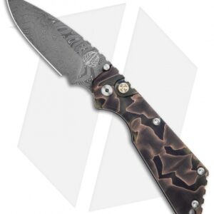 Strider + Pro-Tech SnG Automatic Custom Rafir Noble Edition (3.5" Damascus)
