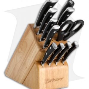 Wusthof Classic Ikon Kitchen Knife 12-Piece Block Set