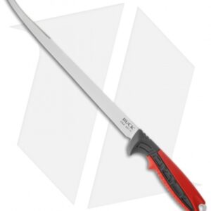 Buck Clearwater 9" Fillet Knife 420HC Fixed Blade (Satin Plain) 0027RDS